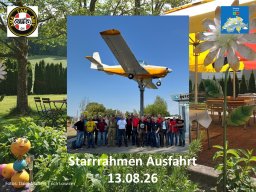 2026 Aug Starrrahmen Ausfahrt